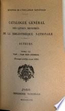 Catalogue général des livres imprimés: auteurs - collectivités-auteurs - anonymes, 1960-1964