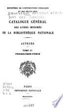 Catalogue général des livres imprimés: auteurs - collectivités-auteurs - anonymes, 1960-1964