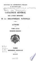 Catalogue général des livres imprimés: auteurs - collectivités-auteurs - anonymes, 1960-1964