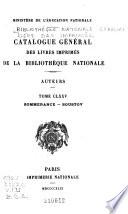 Catalogue général des livres imprimés: auteurs - collectivités-auteurs - anonymes, 1960-1964