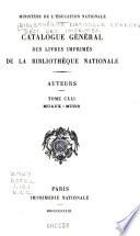 Catalogue général des livres imprimés: auteurs - collectivités-auteurs - anonymes, 1960-1964