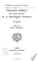 Catalogue général des livres imprimés: auteurs - collectivités-auteurs - anonymes, 1960-1964