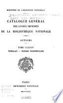 Catalogue général des livres imprimés: auteurs - collectivités-auteurs - anonymes, 1960-1964