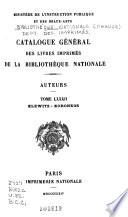 Catalogue général des livres imprimés: auteurs - collectivités-auteurs - anonymes, 1960-1964