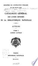 Catalogue général des livres imprimés: auteurs - collectivités-auteurs - anonymes, 1960-1964