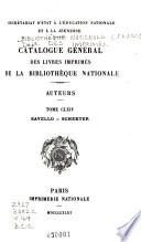 Catalogue général des livres imprimés: auteurs - collectivités-auteurs - anonymes, 1960-1964