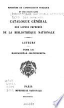 Catalogue général des livres imprimés: auteurs - collectivités-auteurs - anonymes, 1960-1964