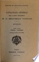 Catalogue général des livres imprimés: auteurs - collectivités-auteurs - anonymes, 1960-1964
