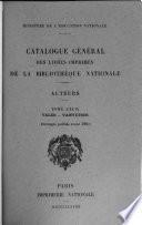 Catalogue général des livres imprimés: auteurs - collectivités-auteurs - anonymes, 1960-1964