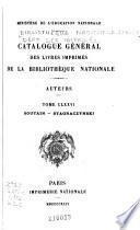 Catalogue général des livres imprimés: auteurs - collectivités-auteurs - anonymes, 1960-1964