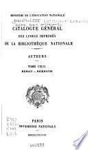 Catalogue général des livres imprimés: auteurs - collectivités-auteurs - anonymes, 1960-1964