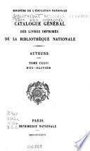 Catalogue général des livres imprimés: auteurs - collectivités-auteurs - anonymes, 1960-1964