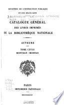 Catalogue général des livres imprimés: auteurs - collectivités-auteurs - anonymes, 1960-1964