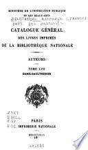 Catalogue général des livres imprimés: auteurs - collectivités-auteurs - anonymes, 1960-1964