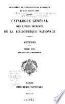 Catalogue général des livres imprimés: auteurs - collectivités-auteurs - anonymes, 1960-1964