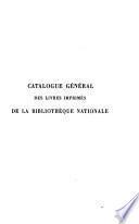 Catalogue général des livres imprimés: auteurs - collectivités-auteurs - anonymes, 1960-1964
