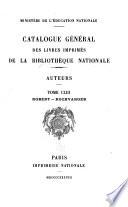 Catalogue général des livres imprimés de la Bibliothèque nationale