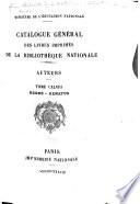 Catalogue général des livres imprimés de la Bibliothèque nationale