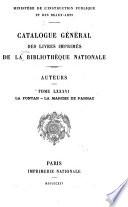 Catalogue général des livres imprimés de la Bibliothèque nationale