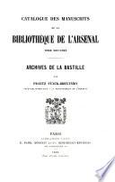 Catalogue général des manuscrits des bibliothèques publiques de France
