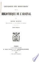 Catalogue général des manuscrits des bibliothèques publiques de France