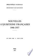 Catalogue général des manuscrits français