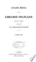 Catalogue Mensuel de la Librairie Française