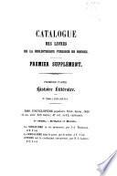 Catalogue méthodique de la bibliothèque publique de la ville de Bruges ...