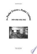 Catalogue Pathé des années 1896 à 1914