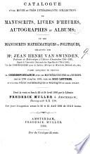 Catalogues of items for auction by Frederik Muller, 1840-1870