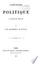Catéchisme politique à l'usage des Français