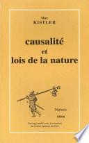 Causalité et lois de la nature