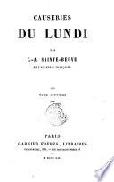 Causeries du lundi