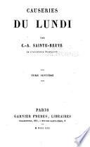 Causeries du lundi