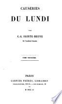 Causeries du lundi