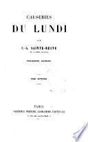 Causeries du lundi