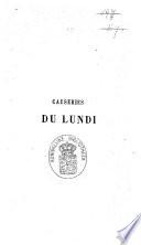 Causeries du lundi