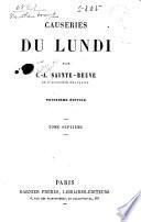 Causeries du lundi