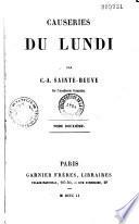Causeries du lundi