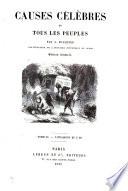 Causes célèbres de tous les peuples