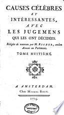 Causes célèbres et intéressantes
