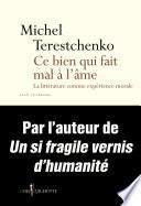 Ce bien qui fait mal à l'âme. La Littérature comme expérience morale