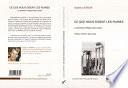 Ce que nous disent les ruines