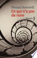 Ce qui n'a pas de nom