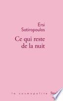 Ce qui reste de la nuit