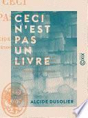 Ceci n'est pas un livre