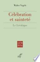 Célébration et sainteté