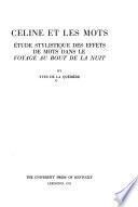 Céline et les mots