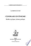 Cendrars en énigme
