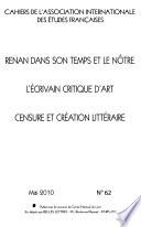 Censure et création littéraire